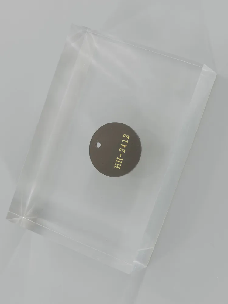 Bronze acrylic — Top view