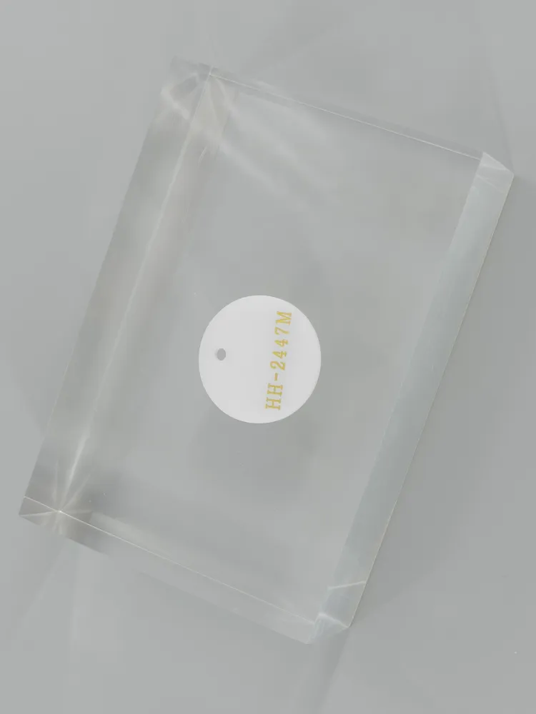White Matte acrylic — Top view