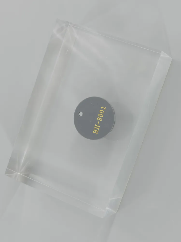 Gray acrylic — Top view