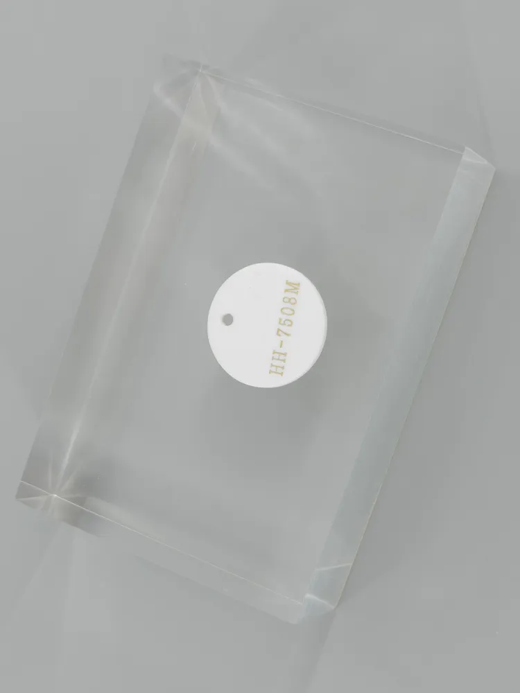 White Matte acrylic — Top view