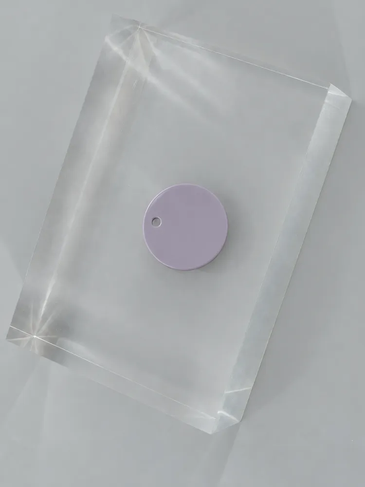 Lavender Pastel acrylic chip