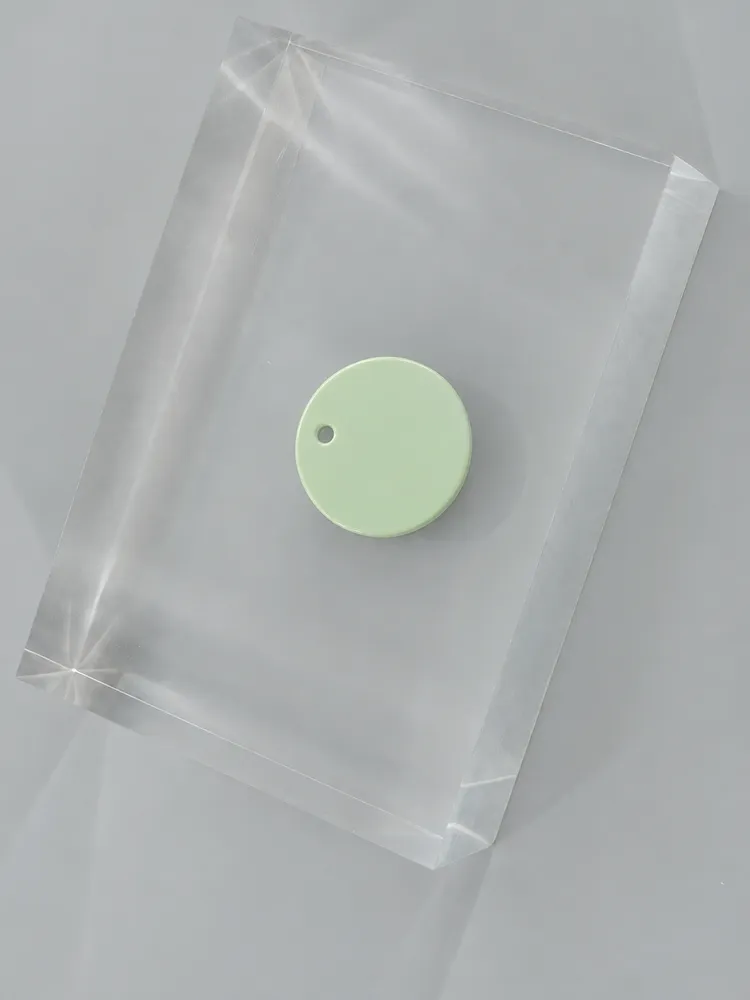Pistachio Pastel acrylic chip