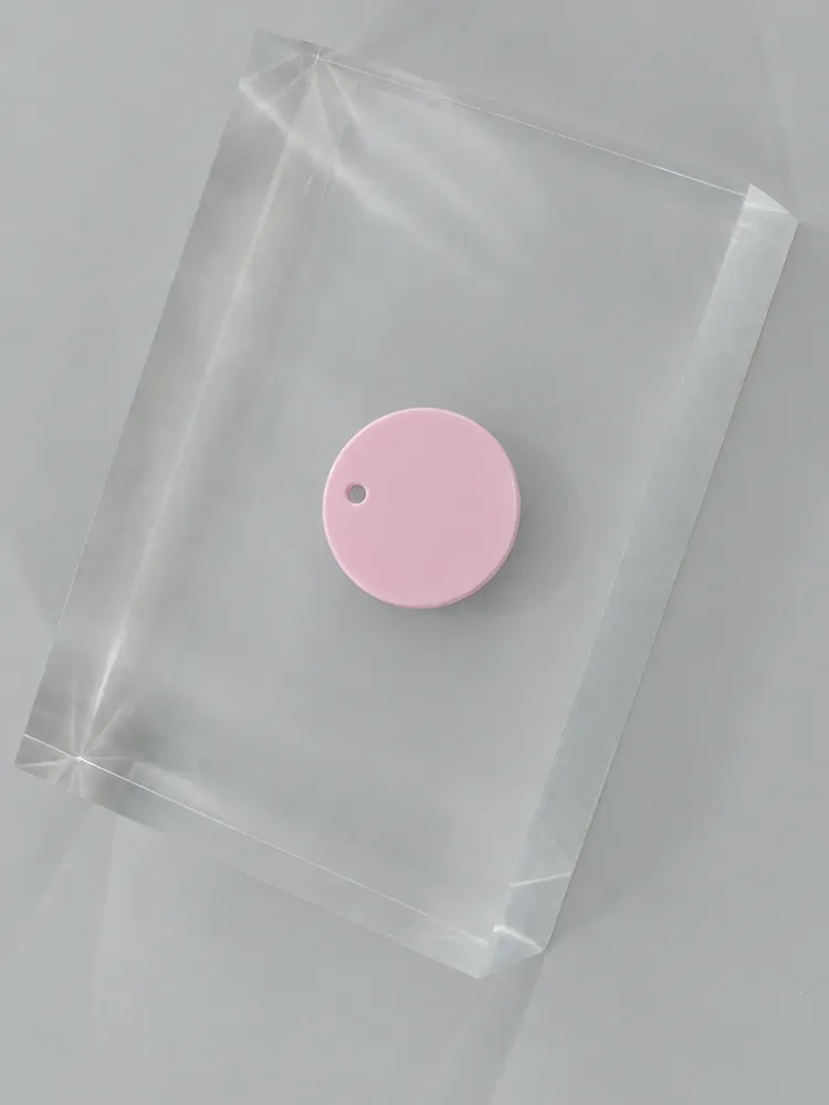 Blush Pastel acrylic chip